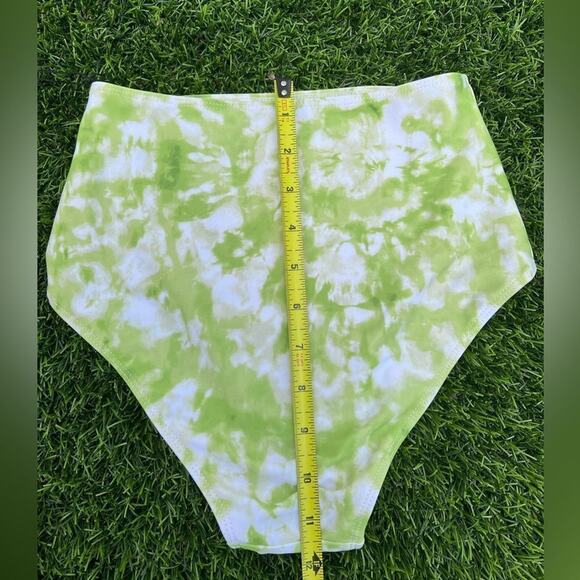NWT Faithful The Brand High Waisted Chaumont. cheeky print boho bikini bottom XS - Picture 9 of 10